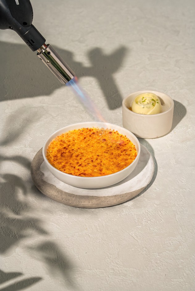 Soya Milk & Lemongrass Creme Brulee(豆乳＆レモングラスのクレームブリュレ)