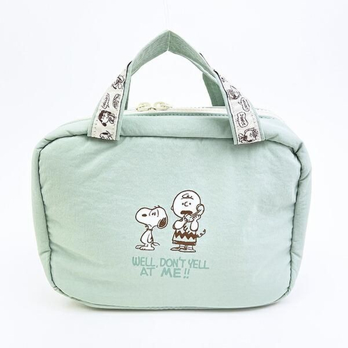 スヌーピーの2WAY吊下げポーチ