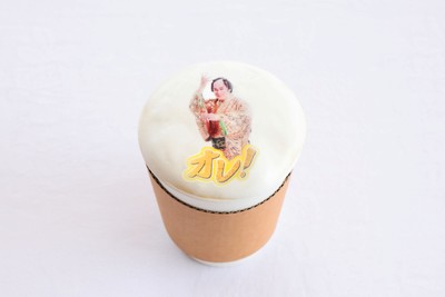 場所：ペディーズコーヒー　マツケンサンバ・オレ！(650円)