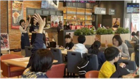 「千葉ジェッツ子ども食堂」にて 食育活動の様子