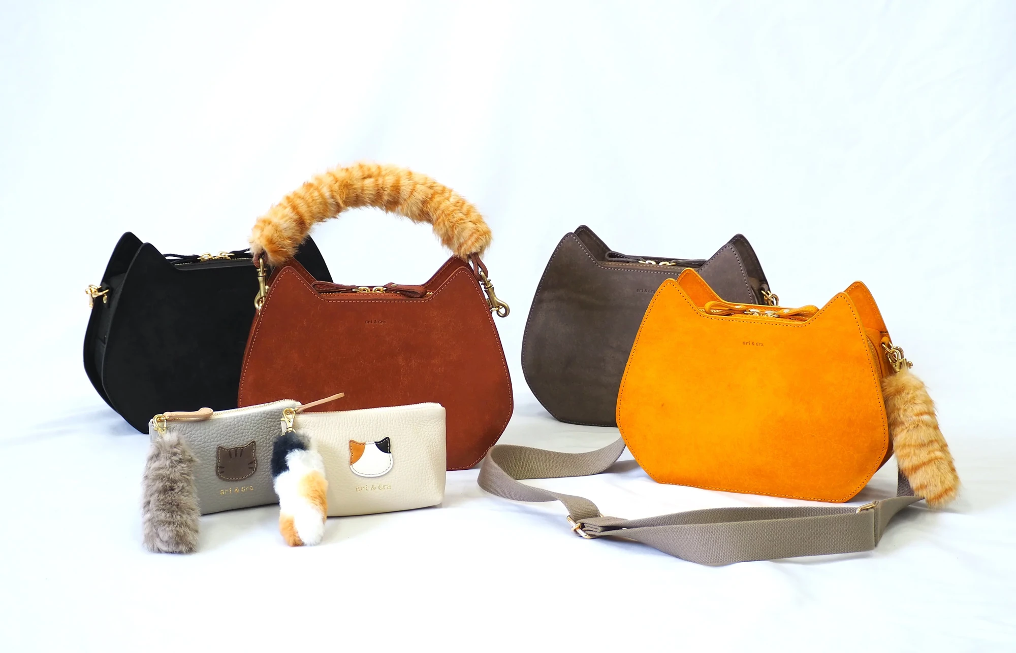 ネコ型ショルダー（Bri&Gra）製品写真