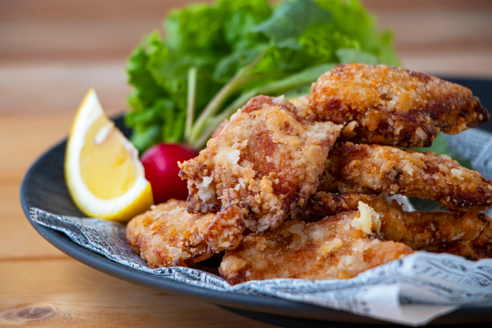 earthmeat LIKE CHICKEN!?のからあげ