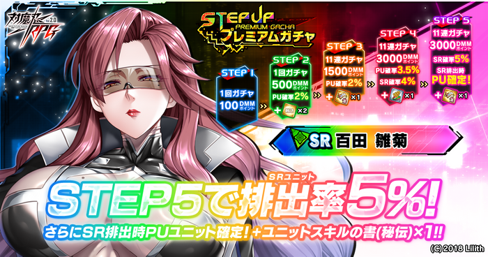 ステップアッププレミアムガチャ