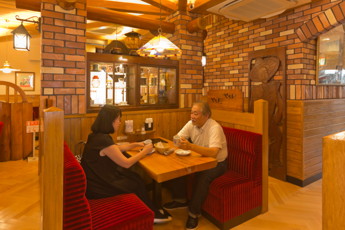 コメダ珈琲店のくつろぎ