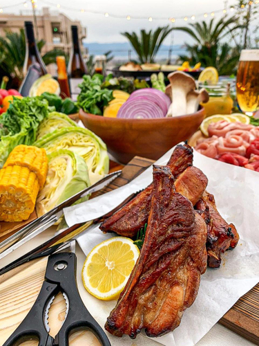 女子会、学生、ご家族で大人気のBBQプラン