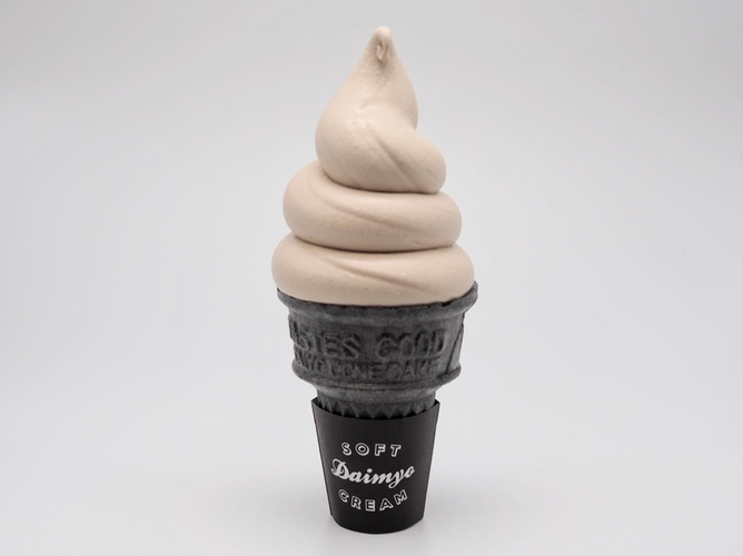 マロンのソフトクリーム