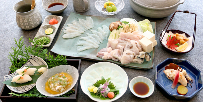 阿那賀のふくしゃぶ鍋コース