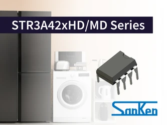 高放熱DIP8パッケージ採用　スイッチング電源用パワーIC「STR3A42xHD/MDシリーズ」