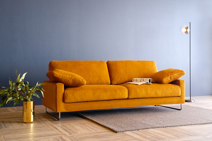  Sofa LEON [3P] :￥428,670  Rug NATURE [10L 140&times;200cm] : &yen;147,840  Floor Lamp AW-0591 : ￥47,575