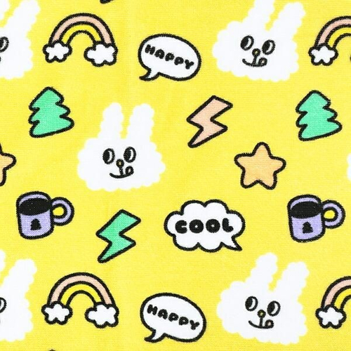 バニーコンビニのフェイスタオル