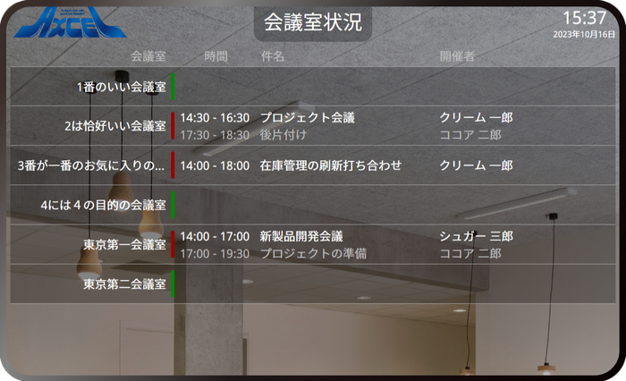 会議室状態