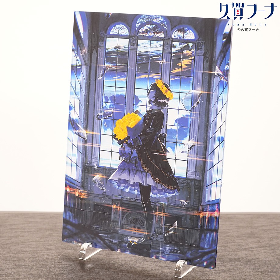 久賀フーナ アクリルアート(クリアタイプ) 「サクリファイスに花束。」
