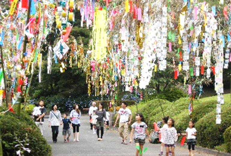 七夕飾り（過去開催の様子）