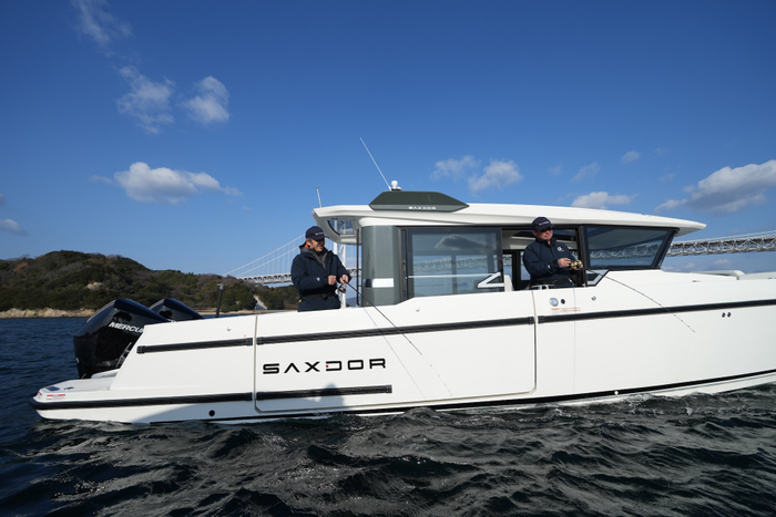 SAXDOR 340 GTWAでフィッシング