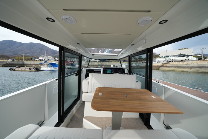 開放的なホイールハウス