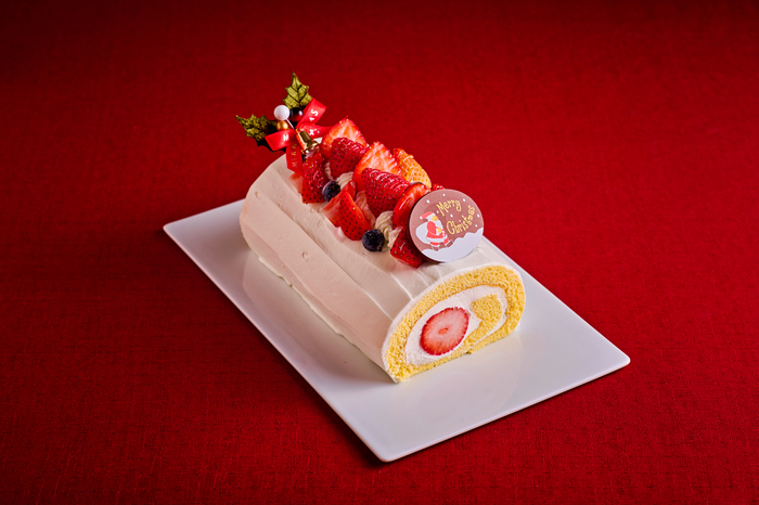 ▲ブッシュ・ド・ノエルホワイト 15cm