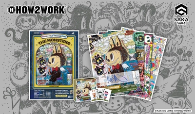 「LABUBU」がカードで日本上陸！HOW2WORK×SAKA SAKA、龍家昇新作《The Monsters Series 3》を世界同時発売