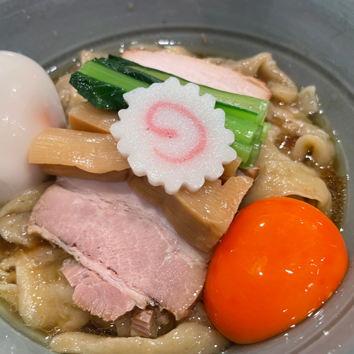 油そば味玉入り