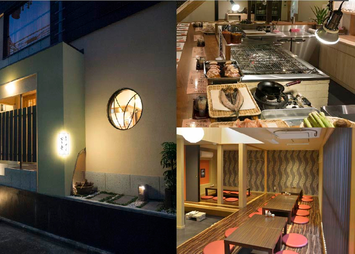 店構えと店内の様子