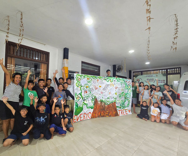 夢が叶う『みんなの夢の木』の完成!