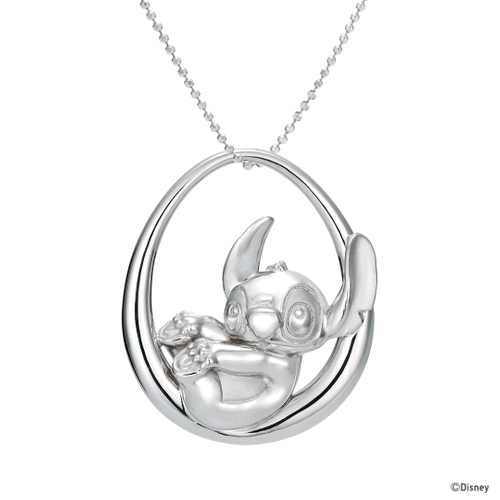 &ldquo;「スティッチ」といつも一緒にいたい&rdquo;との想いでオーダーいただいたネックレス。