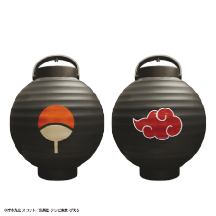 ▲NARUTO-ナルト-　疾風伝　提灯型ライト(全2種)