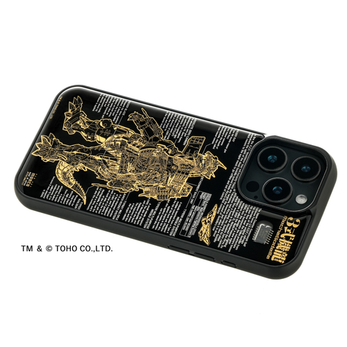 FLASH 3式機龍 基板アート iPhone 16Pro Maxケース ななめ