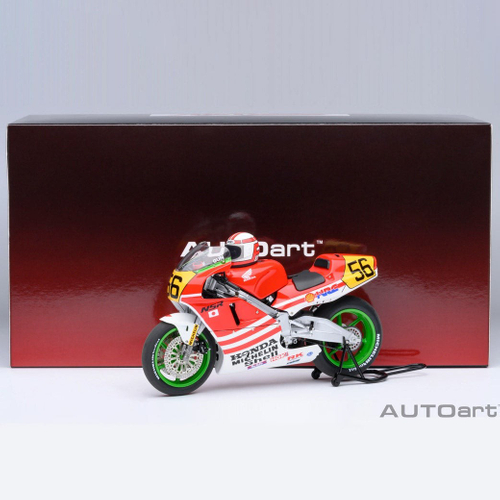 AUTOart 1/12スケール ホンダ NSR500 WGP500 #56 「バリバリ伝説」 (「巨摩 郡」 ヘルメット付属)
