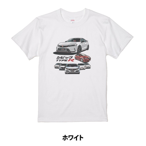 2501HD41-14 HONDA シビック TYPE R Tシャツ