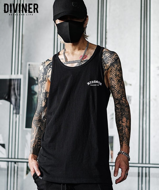 Smash The Bone Tanktop(ブラック/ホワイト)