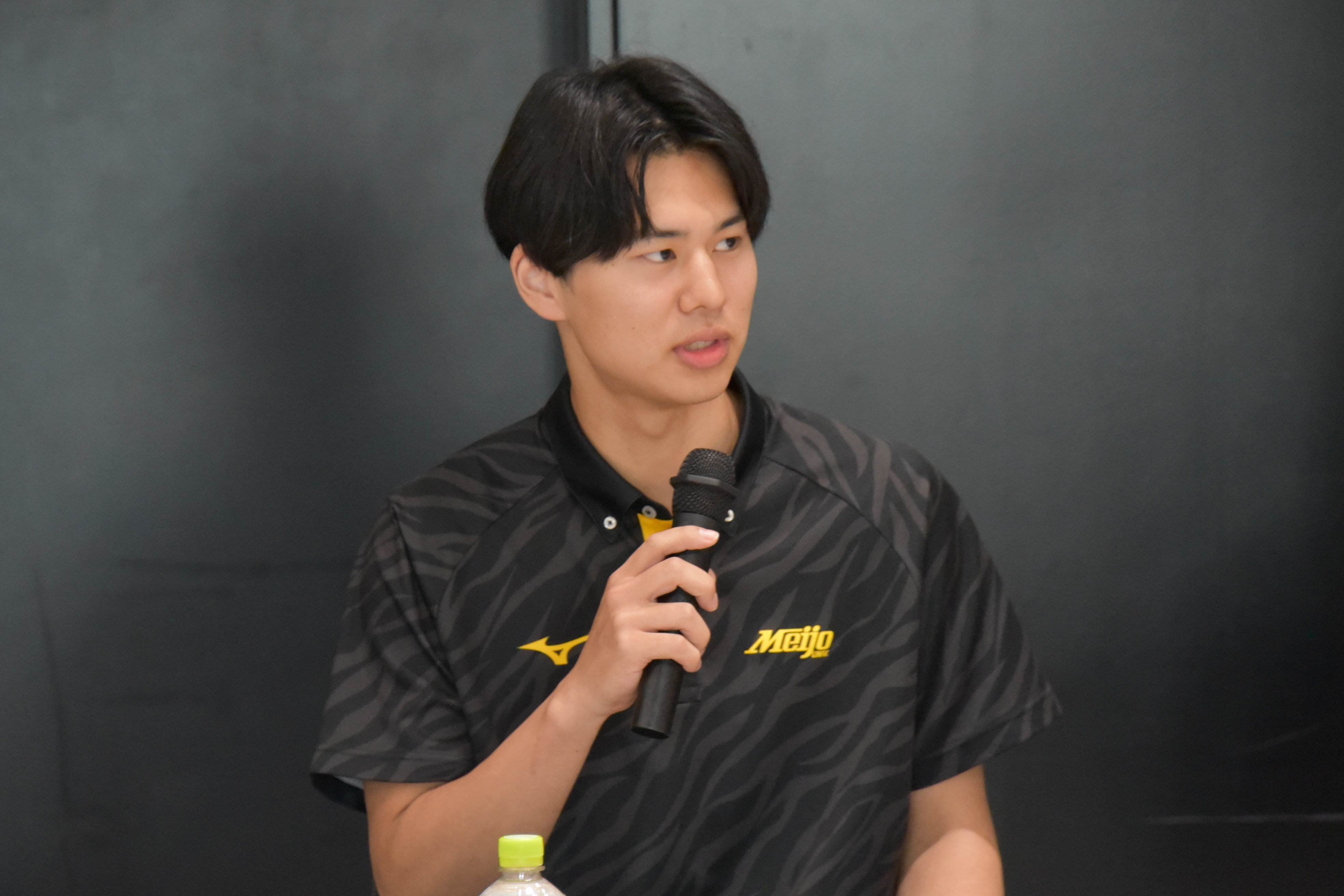 バレーボール部の新屋選手