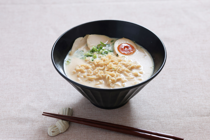 豆乳&times;インスタント袋麺 ラクうま豆乳ラーメン