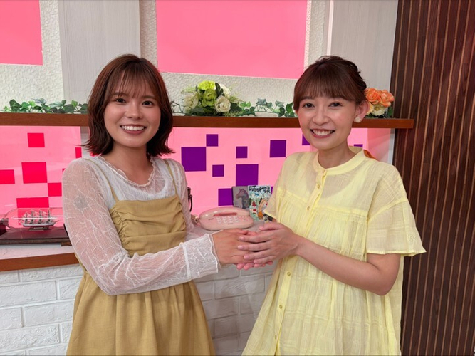 蜂谷アナ、7年半の思いをのせたバトンを吉見アナへ