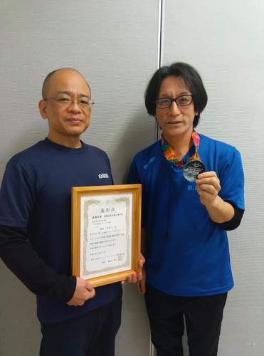 左：久保田施設長、右：鍋田介護長