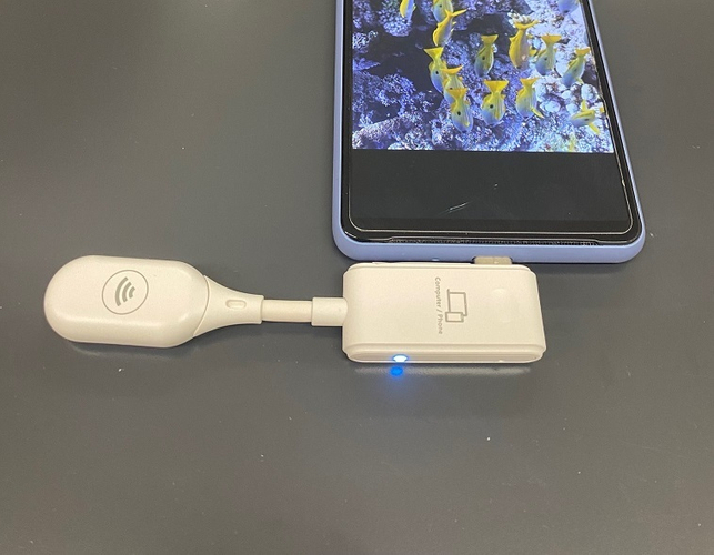スマートフォン接続例