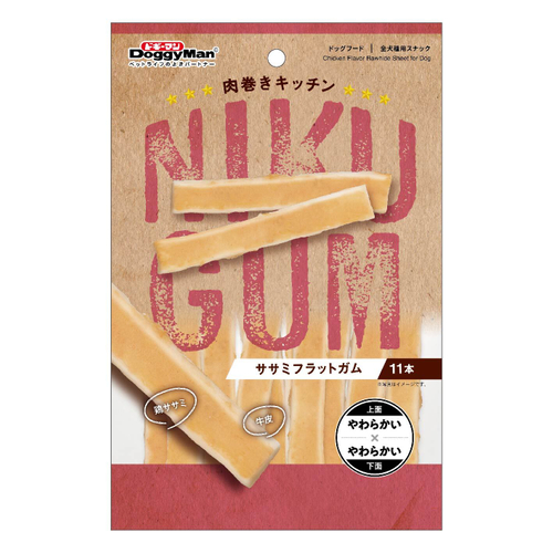 ササミフラットガム