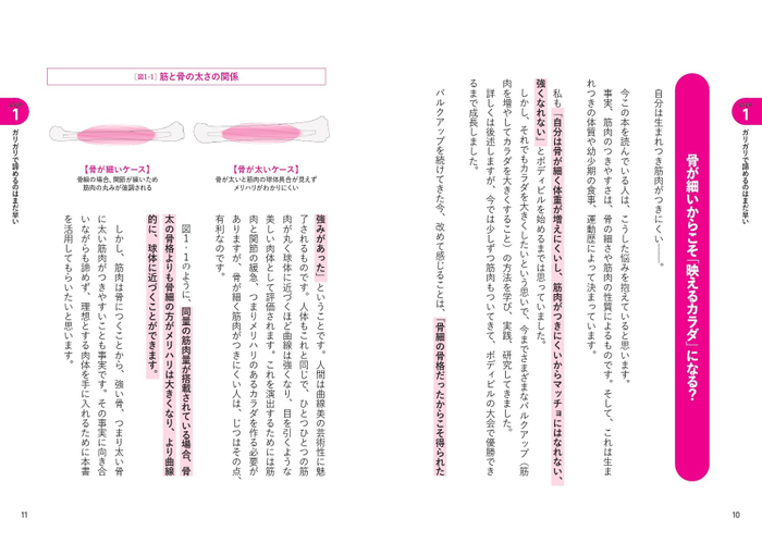 STEP１ ガリガリで諦めるのはまだ早い　骨が細いからこそ「映えるカラダ」になる？