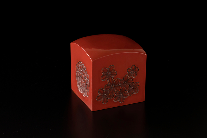 上品で美しい鎌倉彫御朱印