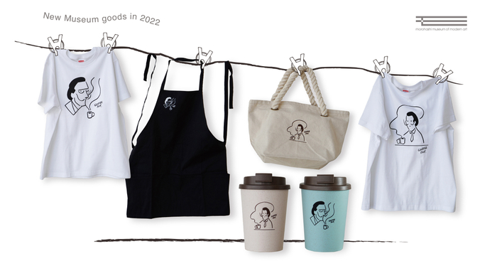 COFFEE BOYが描き下ろす諸橋近代美術館ミュージアムグッズ