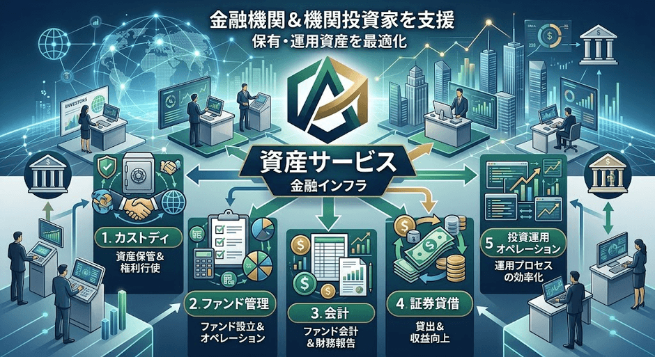 図. 資産サービスの製品画像