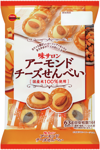 2022.10 63gアーモンドチーズせんべい