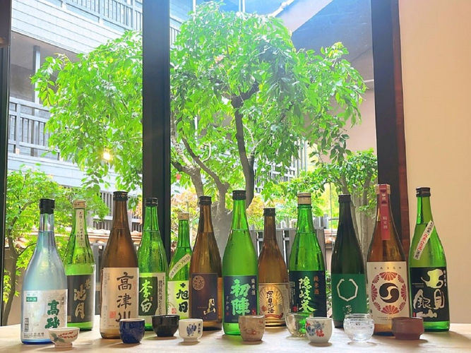 利き酒ラインナップ一例