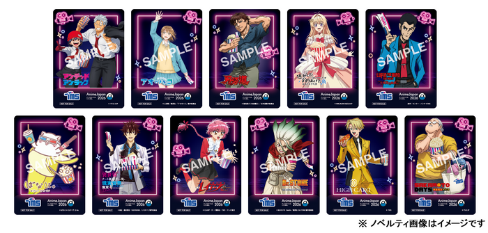 「描き下ろしクリアカード(1パックにランダムで3枚封入／カードは全11種)」(ブース来場者限定)