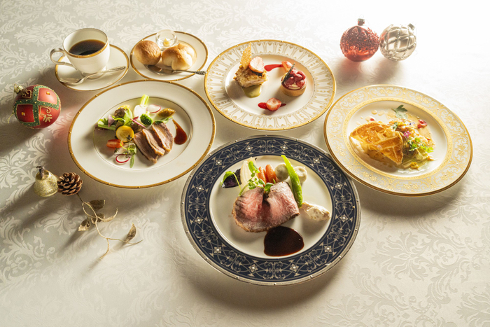 ▲クリスマス限定ミュージカル＆オペラナイト コース料理