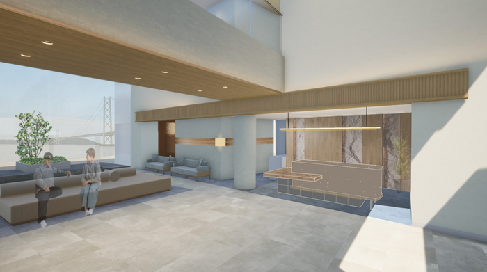 ロビー(イメージパース)