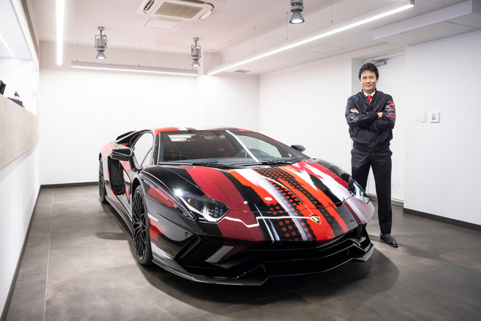 Aventador S &ldquo;dressed&rdquo; by Yohji Yamamoto 9