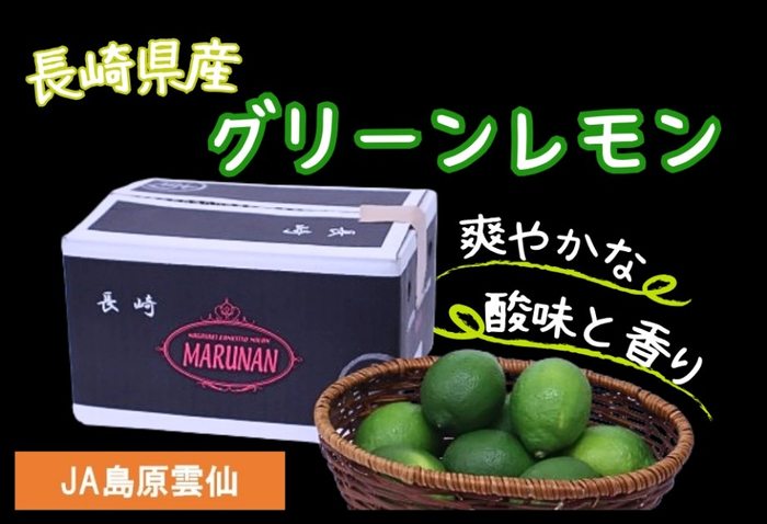 長崎県産　グリーンレモン（ＪＡ島原雲仙）