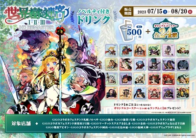 ▲ノベルティコースター サイズ:90mm×90mm