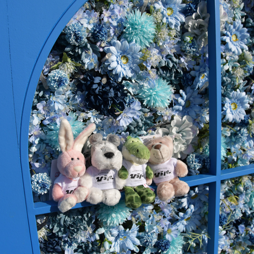 「推し活エリア」扉&times;ひらパーコラボ NICIキーホルダー