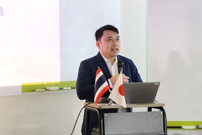 タイ政府デジタル経済推進庁・ODOS日本国責任者 Dr. Kitti Koonsanit 氏の挨拶